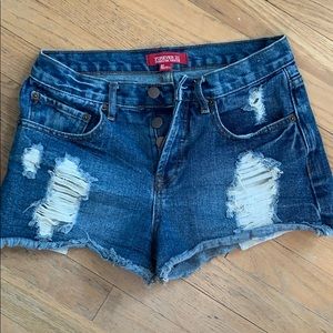 Forever 21 high rise shorts